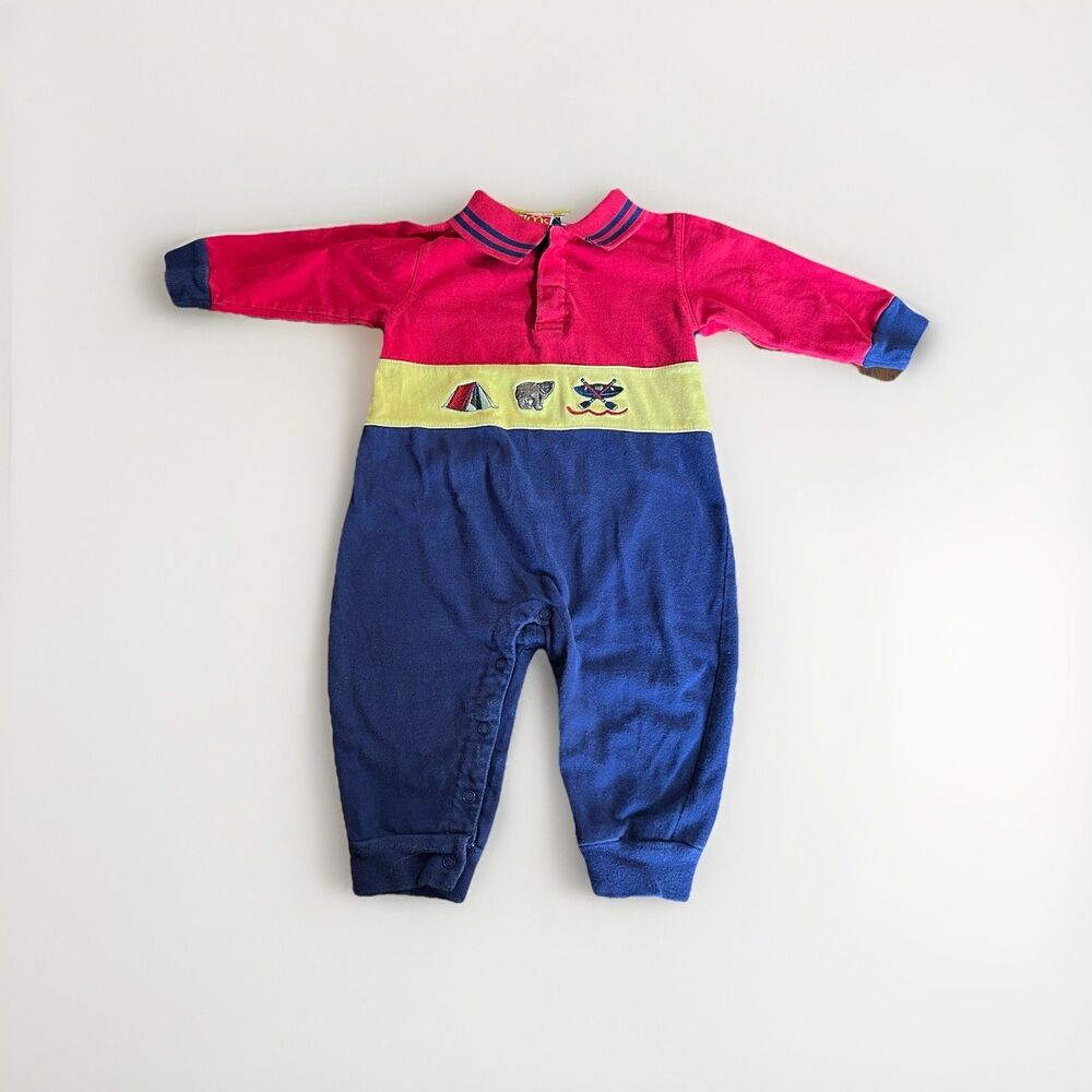 Vintage Mc Kids One Piece Romper Y2K Kids Size 12 Months